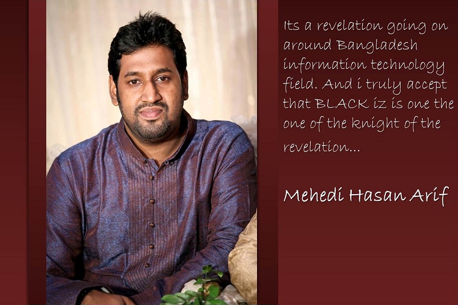 Clients Opinion of BLACK iz ,  review about BLACK iz,  Product and Services like, Website Design and Development, Software Planing, Design & Development, Search Engine Optimization (SEO), Branding SMS (Bulk SMS), Interior and Exterior Design, Online Security System, Satisfaction make a Business,  Capitalizes and Productive, make new Opportunities and Deepens,  of Business Relationships, Following down there are some client's reviews about BLACK iz.